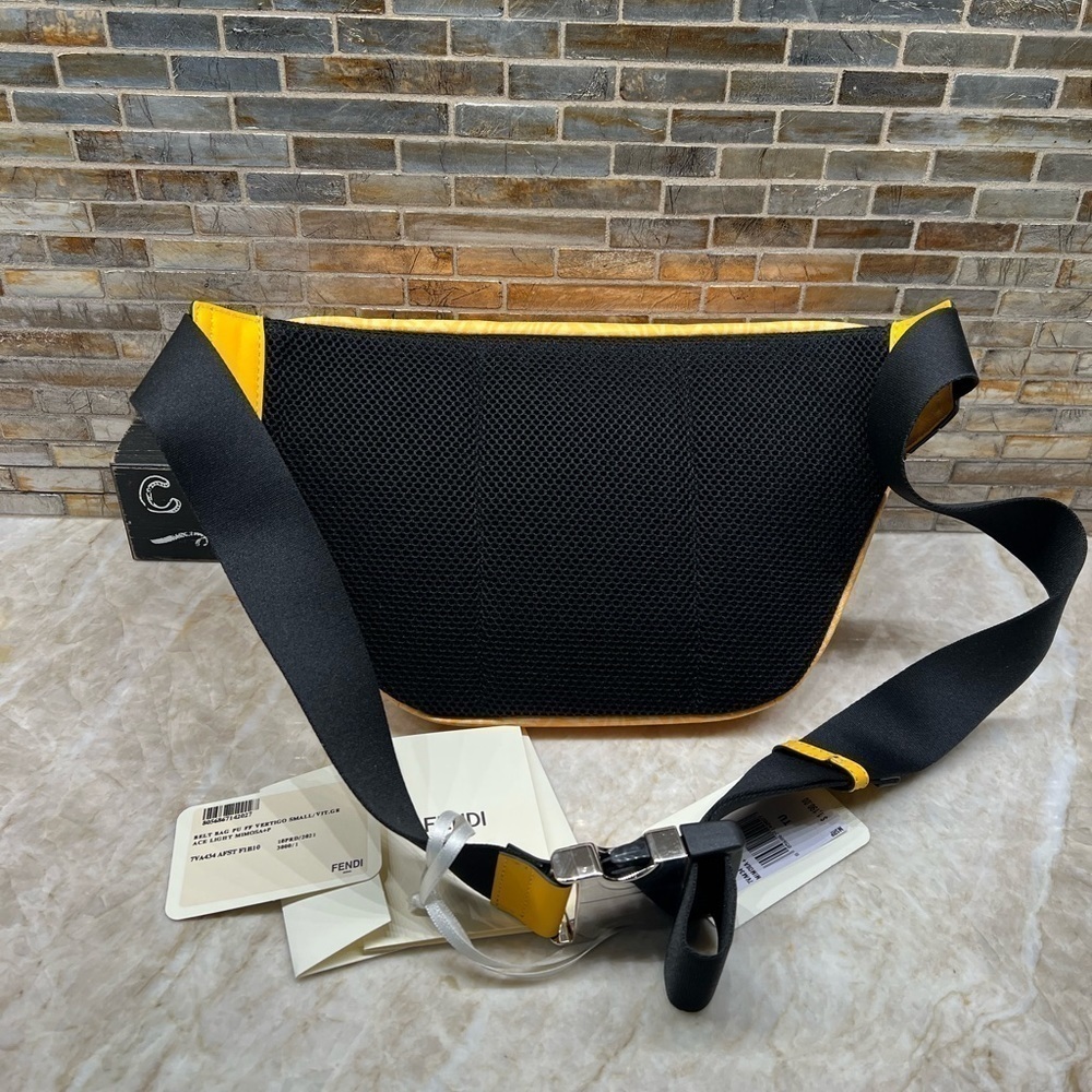 FENDI x Sarah Coleman FF Vertigo Coated Canvas Belt Bag - Picture 9 of 13